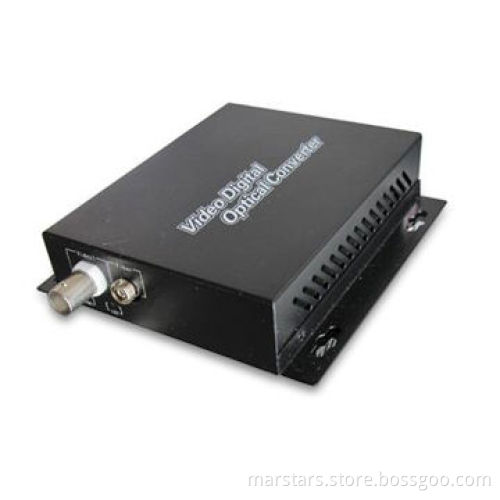 1-channel Mini Desktop Optical Video Transmitter and Receiver